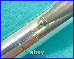 Tiffany & Co Sterling Silver Judge Lawyer Gavel Ballpoint Pen (Needs Ink)
