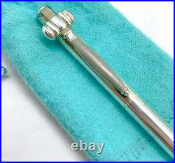 Tiffany & Co Sterling Silver Judge Lawyer Gavel Ballpoint Pen (Needs Ink)