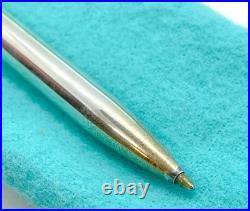 Tiffany & Co Sterling Silver Judge Lawyer Gavel Ballpoint Pen (Needs Ink)
