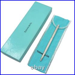 Tiffany & Co Sterling Silver Mechanical Purse Pen with Pouch and Box 925 Germany