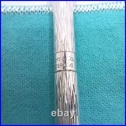 Tiffany & Co Sterling Silver Mechanical Purse Pen with Pouch and Box 925 Germany