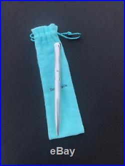 Tiffany & Co. Sterling Silver Notepad and T-Clip Pen