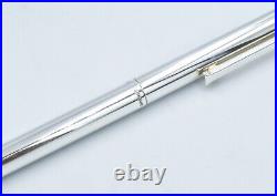 Tiffany & Co. Sterling Silver T Clip Ballpoint Pen