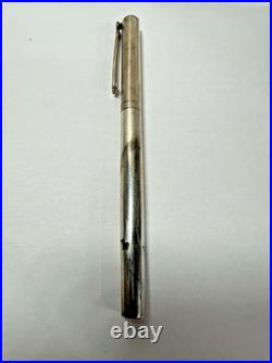 Tiffany & Co Sterling Silver T-Clip Ballpoint Pen, NO INK