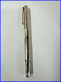 Tiffany & Co Sterling Silver T-Clip Ballpoint Pen, NO INK