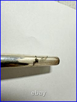 Tiffany & Co Sterling Silver T-Clip Ballpoint Pen, NO INK