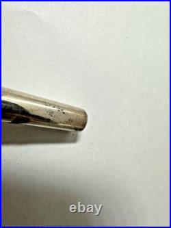 Tiffany & Co Sterling Silver T-Clip Ballpoint Pen, NO INK