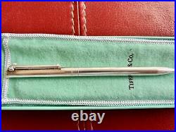 Tiffany & Co. Sterling Silver T-Clip Ballpoint Pen withBox