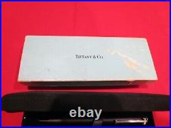 Tiffany & Co. Sterling Silver T Clip Pen And Pencil In Original Box