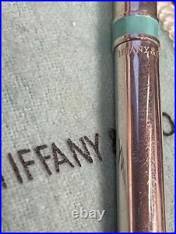 Tiffany & Co. Sterling Silver T Clip Pen Executive Ballpoint 925 Germany
