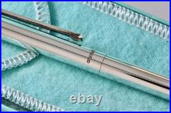 Tiffany & Co. Sterling Silver Vintage T Ballpoint Ink 5 inch Pen