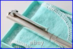 Tiffany & Co. Sterling Silver Vintage T Ballpoint Ink 5 inch Pen