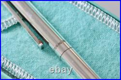Tiffany & Co. Sterling Silver Vintage T Ballpoint Ink 5 inch Pen
