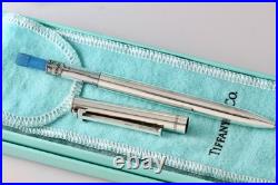 Tiffany & Co. Sterling Silver Vintage T Ballpoint Ink 5 inch Pen
