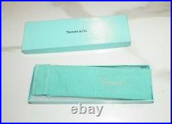 Tiffany & Co Sterling Silver Womans Pen With Box & Pouch