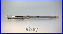 Tiffany & Co. Sterling Silver and Gold Accented Two Tone'T-Clip' Ballpoint Pen