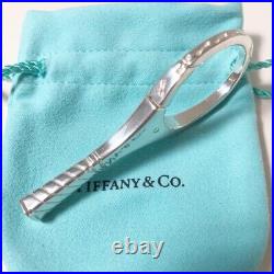 Tiffany & Co. Sterling Silver key chain key ring Tennis Racket silver 925 rare