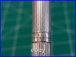 Tiffany & Co Striped Ballpoint Pen 925 Sterling Silver Made in Germany
