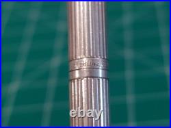 Tiffany & Co Striped Ballpoint Pen 925 Sterling Silver Made in Germany