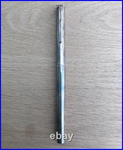 Tiffany & Co. T&C T Shaped Clip Sterling Silver 925 Ballpoint Pen with Box & Pouch
