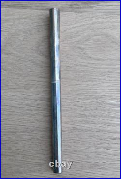 Tiffany & Co. T&C T Shaped Clip Sterling Silver 925 Ballpoint Pen with Box & Pouch