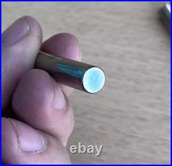 Tiffany & Co. T&C T Shaped Clip Sterling Silver 925 Ballpoint Pen with Box & Pouch