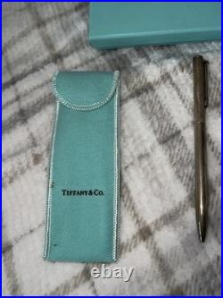 Tiffany & Co. T-Clip 925 Sterling Silver Ballpoint Pen Authentic USA