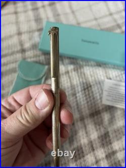 Tiffany & Co. T-Clip 925 Sterling Silver Ballpoint Pen Authentic USA