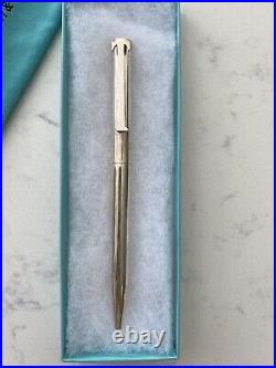 Tiffany & Co. T-Clip Ballpoint Pen Sterling Silver 925