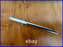 Tiffany & Co T-Clip Sterling Silver Square Design Ball Pen