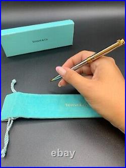 Tiffany & Co. T Clip Two Tone Pen