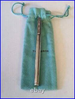 Tiffany & Co T & Co 1837 Sterling Silver 925 Ballpoint Pen