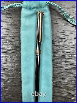 Tiffany & Co. T-clip Ballpoint Pen (engraved) (with Pouch)