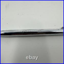 Tiffany & Co T-clip Sterling Silver Enamel Executive Ballpoint Pen with Bag
