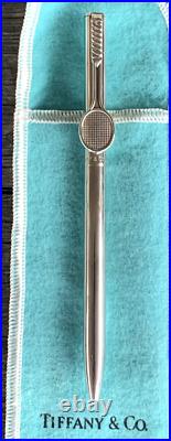 Tiffany & Co Tennis Racket Pen Ballpoint Sterling Silver 925