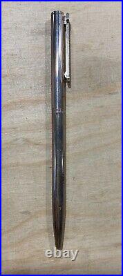 Tiffany & Co. Vintage. 925 Sterling Silver T Clip Ballpoint Pen