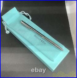 Tiffany & Co. Vintage Ballpoint Pen Sterling Silver 925 T- Clip Authentic