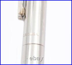 Tiffany & Co. Vintage Sterling Silver 925 T-clip Small Ball Point Pen with Box