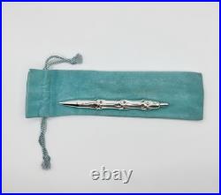 Tiffany & Co. Vintage Sterling Silver Bamboo Ballpoint Pen