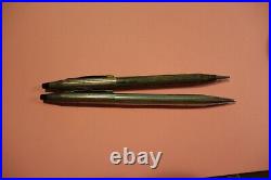 Tiffany & Co Vintage Sterling Silver Pen Set Ball Point Pen & Mechanical Pencil