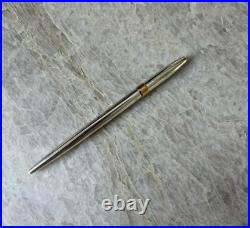 Tiffany & Co sterling silver pen with gold vermeil detail