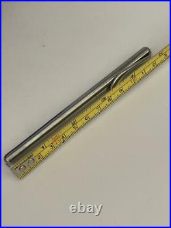 Tiffany Elsa Peretti Sterling Silver Ballpoint Pen Marked Engraved Works 5 Vtg