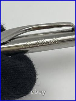 Tiffany Elsa Peretti Sterling Silver Ballpoint Pen Marked Engraved Works 5 Vtg