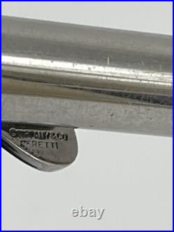 Tiffany Elsa Peretti Sterling Silver Ballpoint Pen Marked Engraved Works 5 Vtg