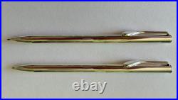 Tiffany Elsa Peretti Teardrop Sterling Ballpoint Pen & Mechanical Pencil Set