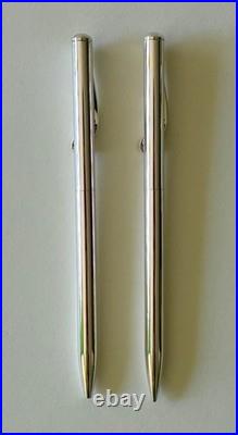 Tiffany Elsa Peretti Teardrop Sterling Ballpoint Pen & Mechanical Pencil Set