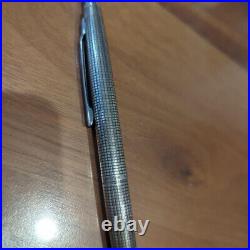 Two pilot custom sterling silver ballpoint pens and a cross ballpoint pen