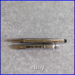 Two pilot custom sterling silver ballpoint pens and a cross ballpoint pen