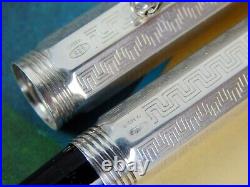 Ultra Rare-New Old Stock-Montegrappa Reminiscence Sterling Silver Fountain pen