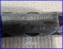 Ultra Rare Waterman 455 Sterling Silver Overlay Fountain Pen 1925